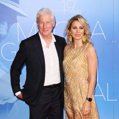 Richard Gere mit seiner Frau Alejandra