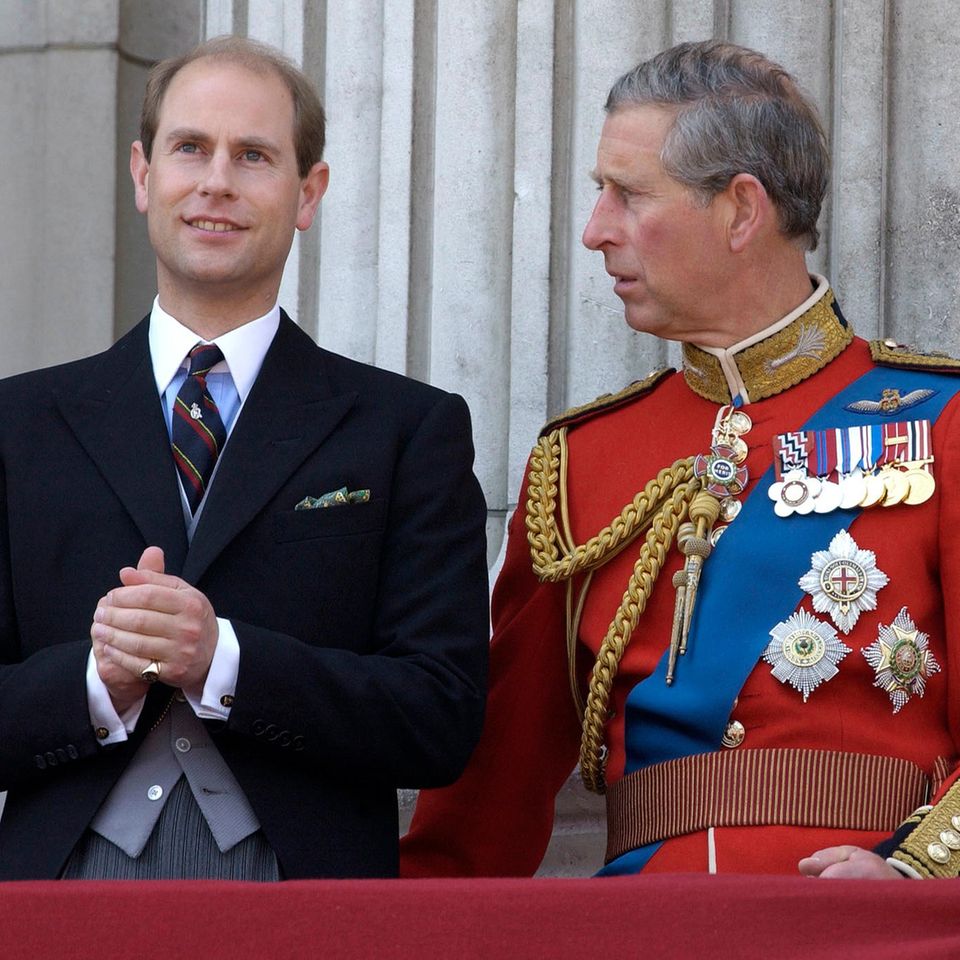 Prinz Edward und König Charles