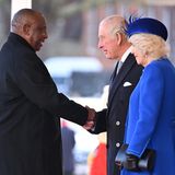 Staatsbesuch: Präsident Cyril Ramaphosa, König Charles, Königin Camilla