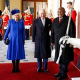 Staatsbesuch: Königin Camilla, König Charles, Präsident Cyril Ramaphosa