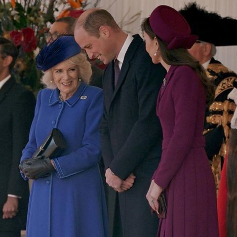 Königin Camilla, Prinz William und die Princess of Wales