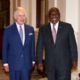 König Charles und Präsident Cyril Ramaphosa