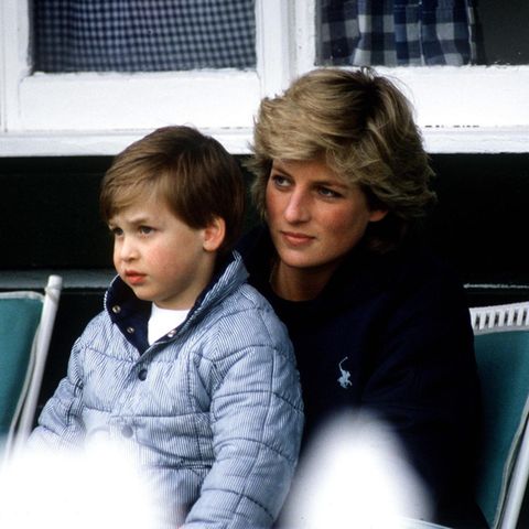 Prinz William + Prinzessin Diana