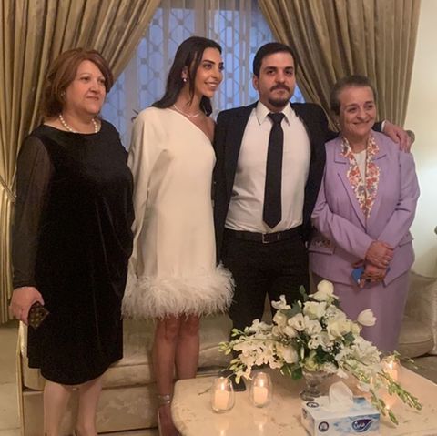 Talal Al-Saleh und seine Verlobte Danah