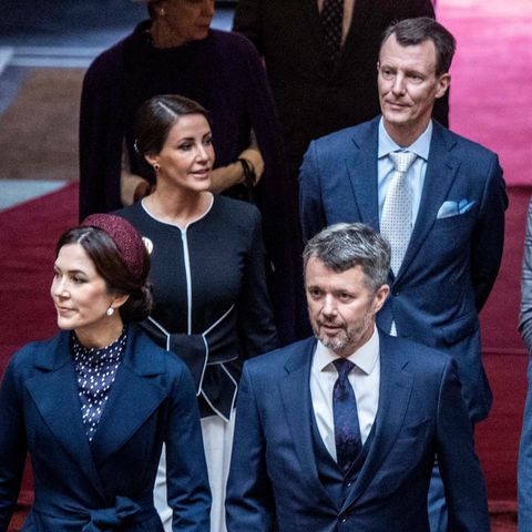 Prinzessin Mary, Prinzessin Marie, Prinz Frederik und Prinz Joachim