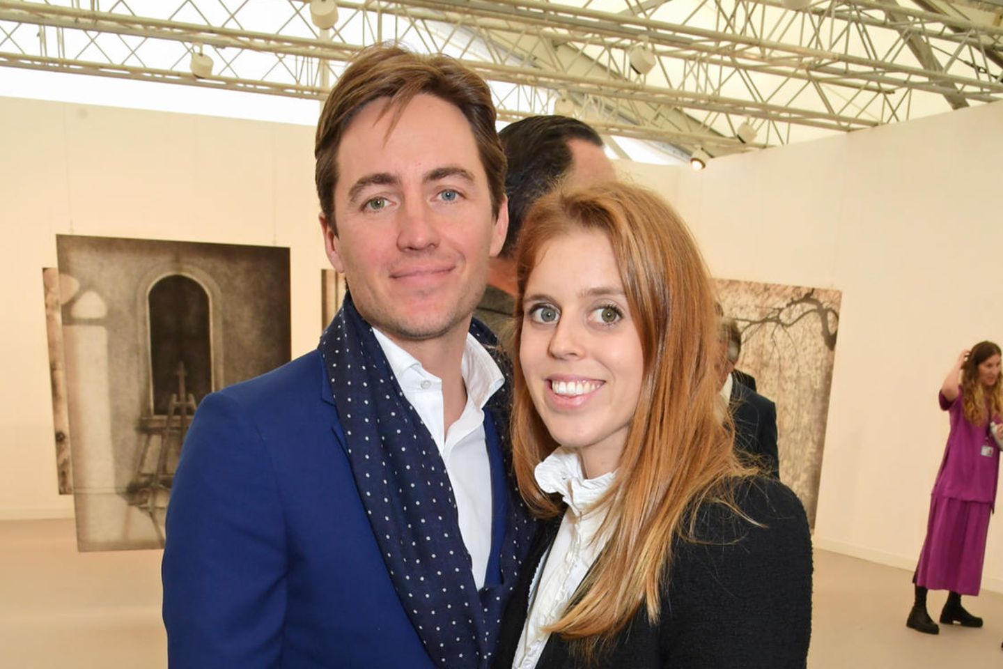 Edoardo Mapelli Mozzi and Prince Beatrice