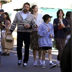 Gesichtet: Ben Affleck mit seinen Kids auf dem Wochenmarkt