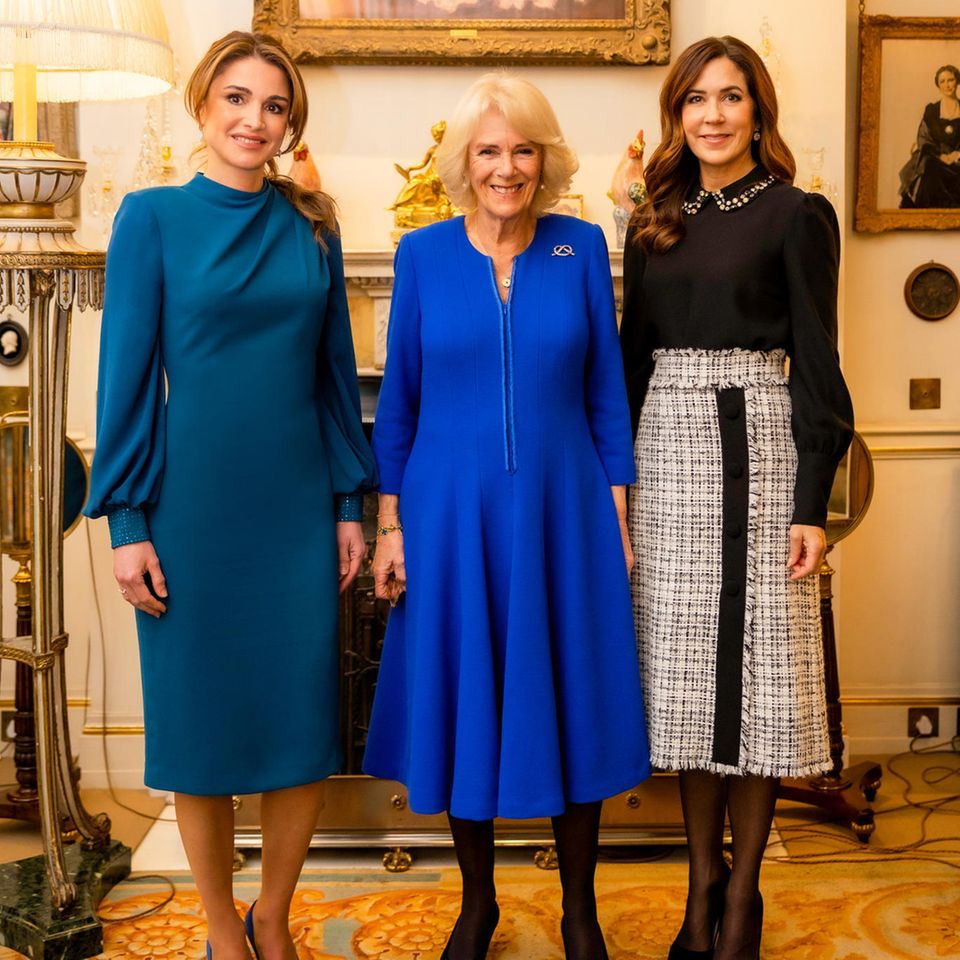Königin Rania, Königin Camilla und Prinzessin Mary