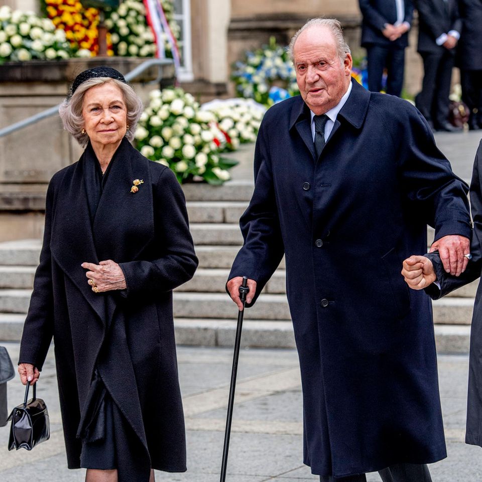 Königin Sofia und Juan Carlos von Spanien