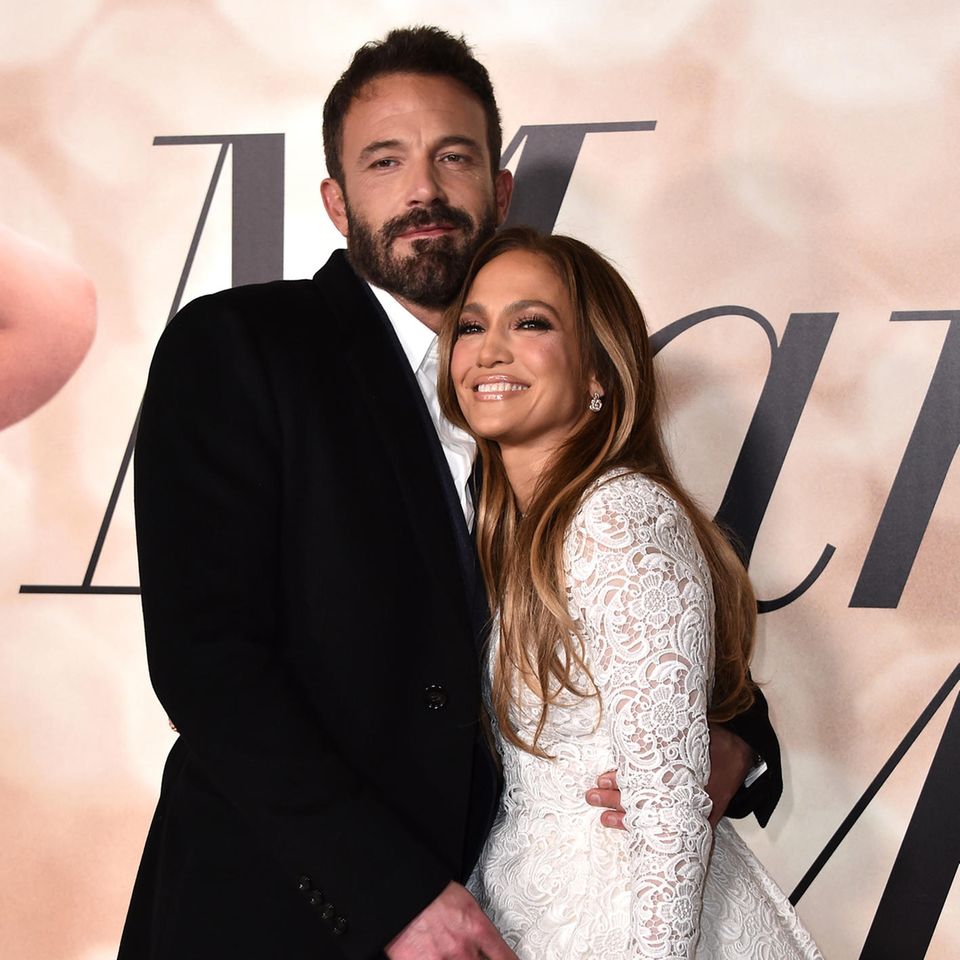 Jennifer Lopez und Ben Affleck bei der Premiere von "Marry Me".