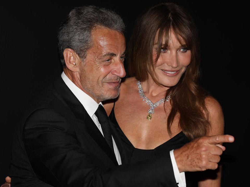 Nicholas Sarkozy und Carla Bruni