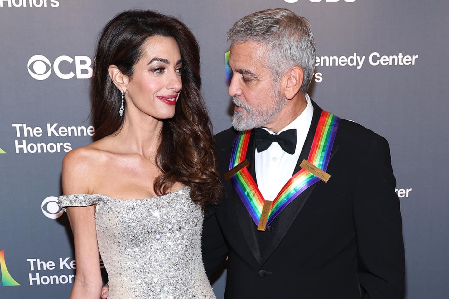 Amal und George Clooney
