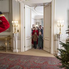 Windsor RTK: Königin Camilla und Kinder bei Weihnachtsfeier