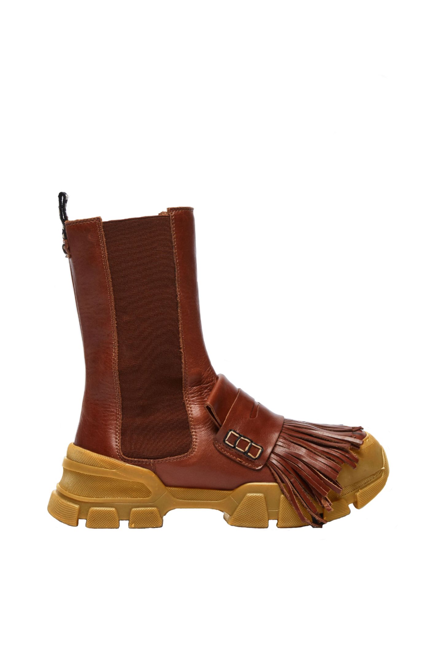Diese trendigen Leder-Stiefel von Weekend Max Mara stammen aus der Habito Kollektion und sind in Kooperation mit der spanischen Designerin Patricia Urquiola entstanden. Mit ihrer Farbe und den Fransendetails sind die Stiefel ein toller Begleiter für alle, die es gerne auffällig mögen. Für 385 Euro bei Max Mara erhältlich.