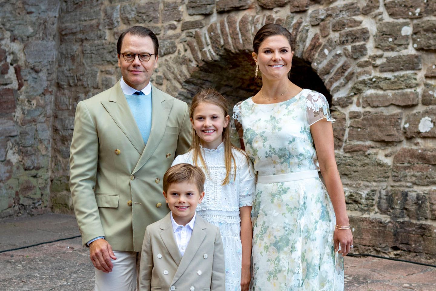 Prinz Daniel, Prinzessin Victoria, Prinz Oscar und Prinzessin Estelle