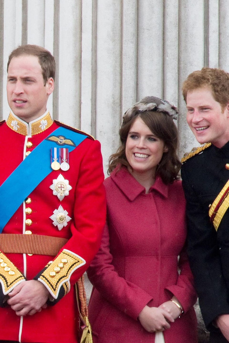 Prinz William, Prinzessin Eugenie und Prinz Harry