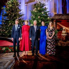 Belgische Königsfamilie beim Weihnachtskonzert