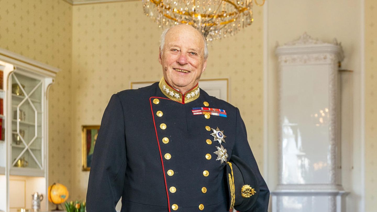 König Harald Der Palast verkündet erfreuliche Neuigkeiten GALA.de