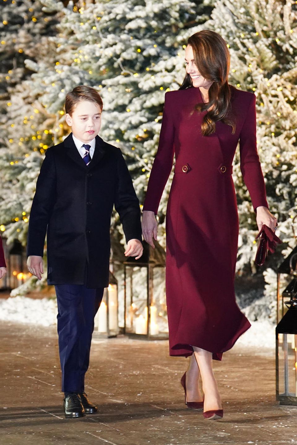 Prinz William, Prinzessin Charlotte, Prinz George und Catherine, Princess of Wales Prinz William, Prinzessin Charlotte, Prinz George und Catherine, Princess of Wales