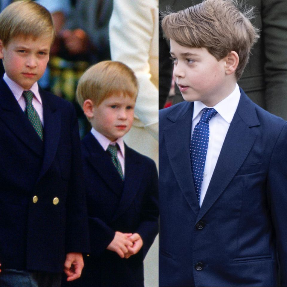Prinz William + Prinz George