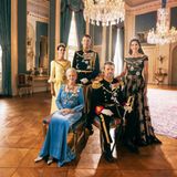 Dänische Royals: Pompöses Gala-Porträt