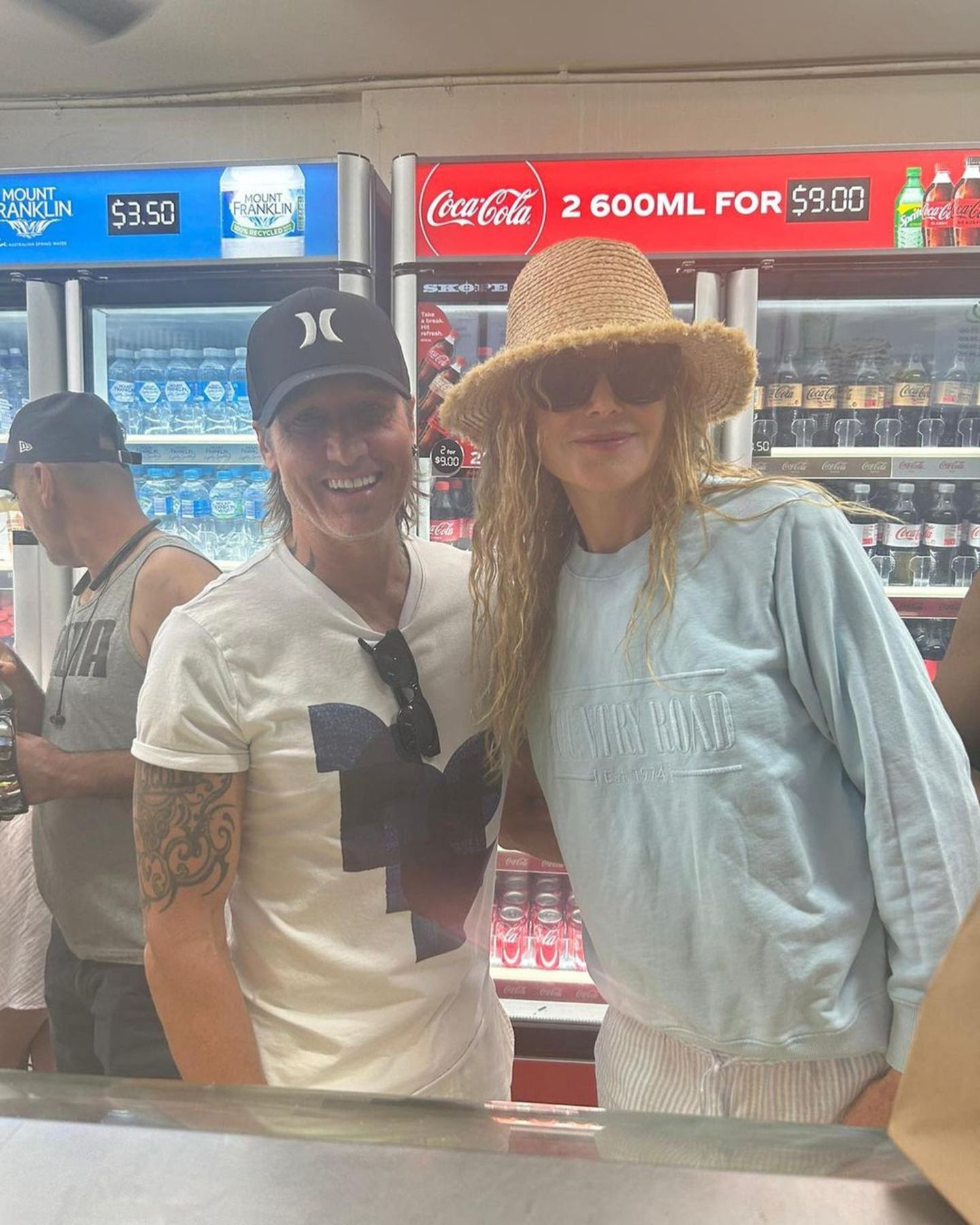 Stars im Supermarkt: Nicole Kidman und Keith Urban