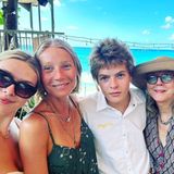 Familienbande: Gwyneth Paltrow mit Familie in der Karibik