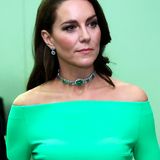 Prinzessin Catherine: Neongrünes Kleid