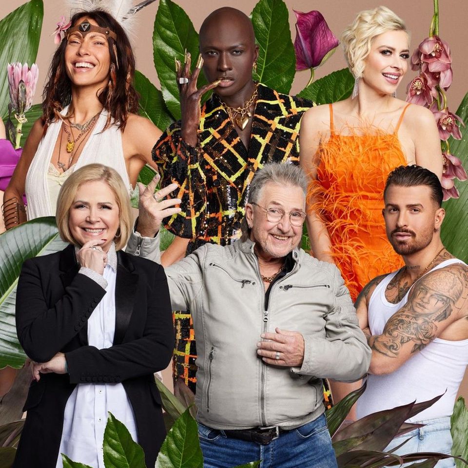 V.l.hinten: Jolina Mennen, Cosimo Citiolo, Tessa Bergmeier, Jana URKRAFT Pallaske, Papis Loveday, Verena Kerth V.l.vorne: Lucas Cordalis, Markus Mörl, Cecilia Asoro, Claudia Effenberg, Martin Semmelrogge, Gigi Birofio