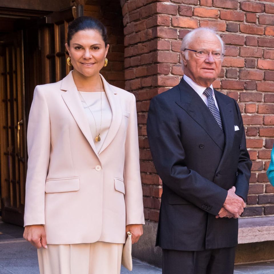 Kronprinzessin Victoria und König Carl Gustaf