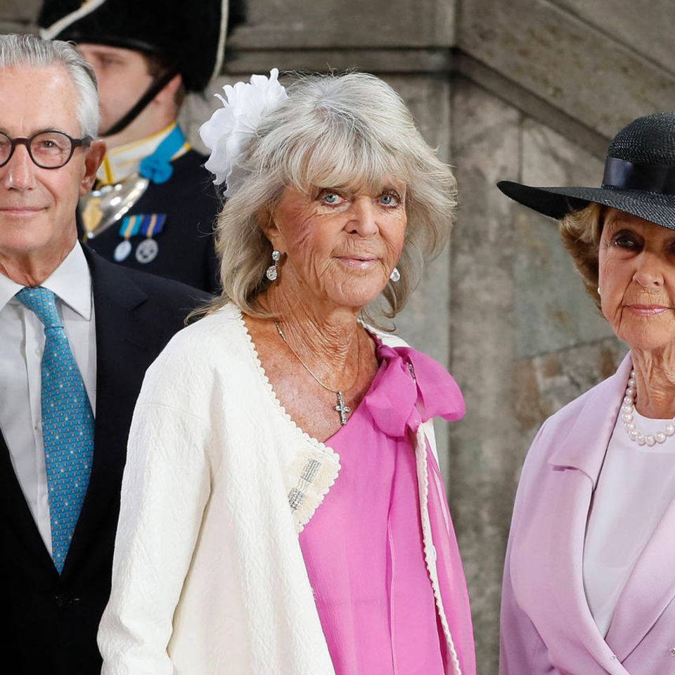König Carl Gustafs Schwestern Prinzessin Birgitta und Prinzessin Désirée