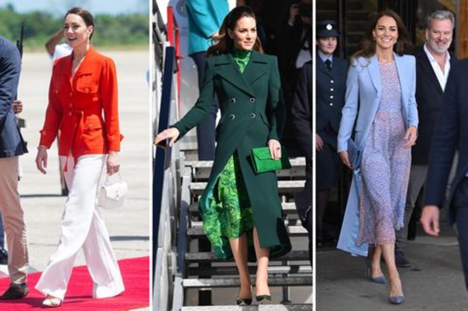 Die Frau von Prinz William weiß, welche Farben ihr am besten stehen. 