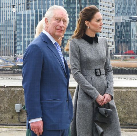 König Charles und Catherine, Princess of Wales