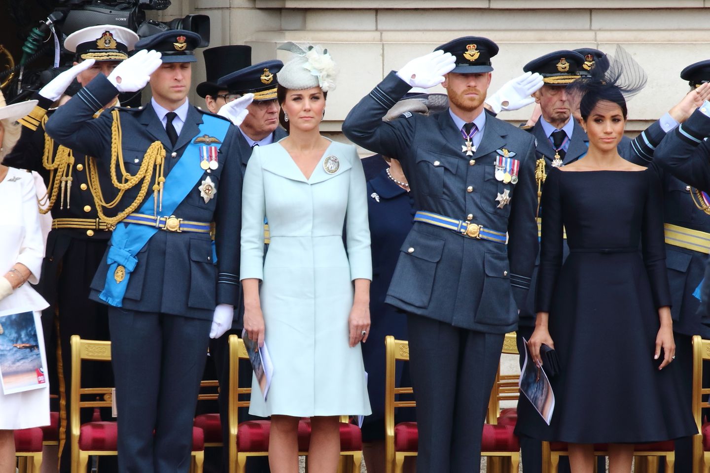 Prinz William, Catherine, Princess of Wales, Prinz Harry und Herzogin Meghan