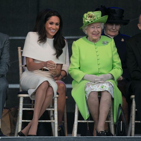 Herzogin Meghan und Queen Elizabeth (†96)