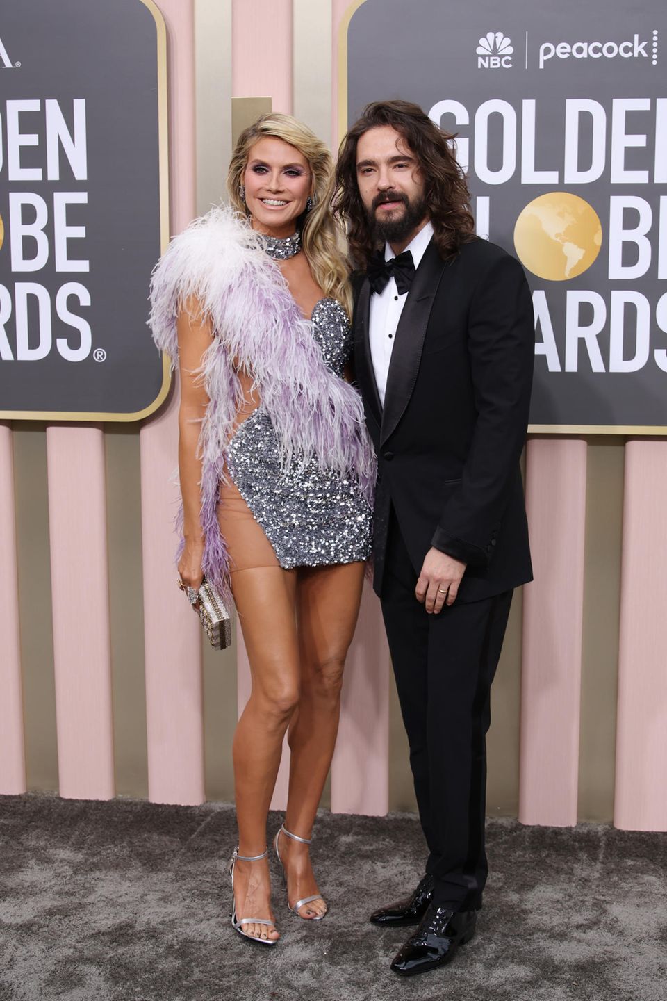 Heidi und Tom bei den Golden Globes 2023.