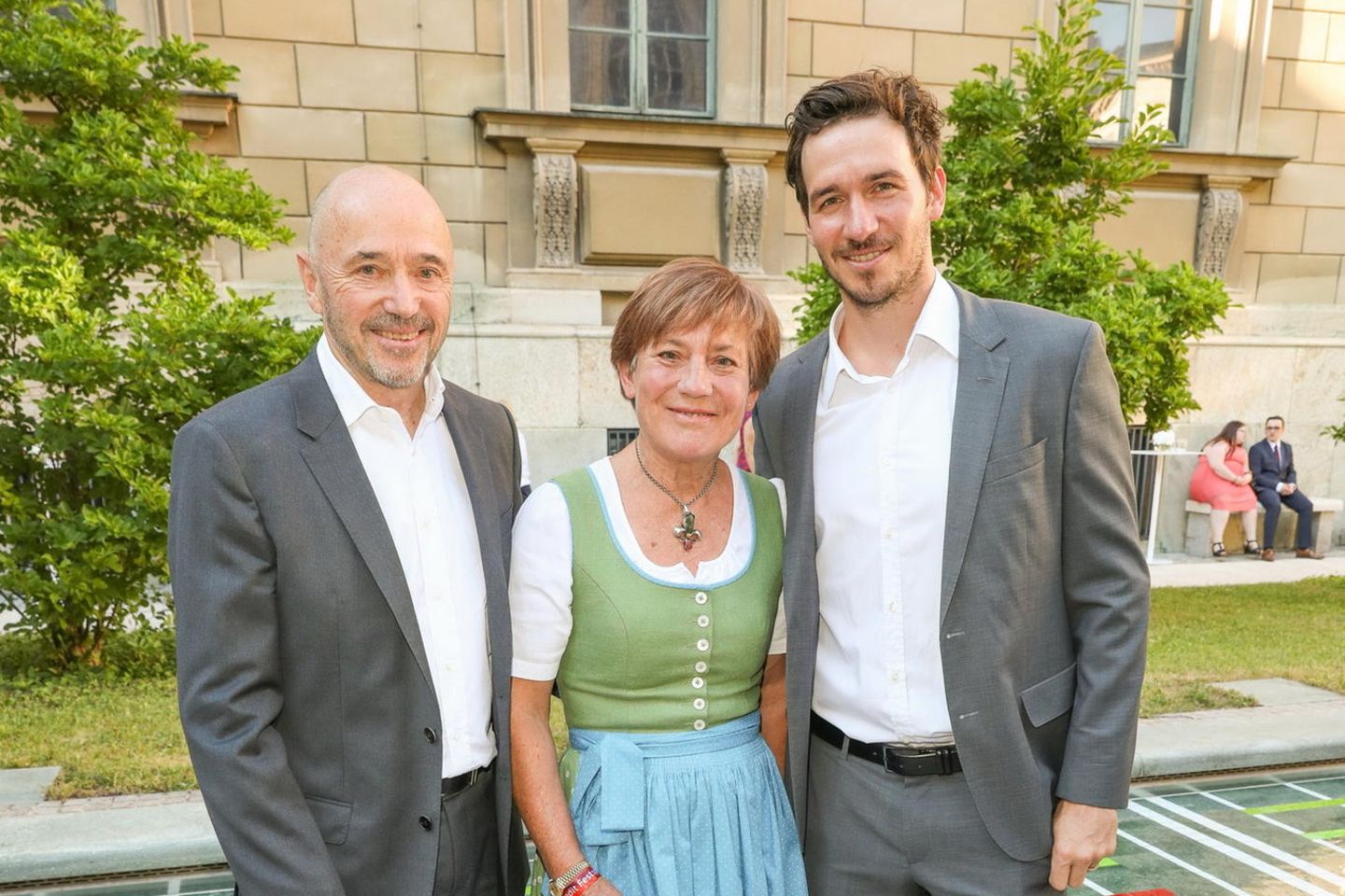 Christian Neureuther, Rosi Mittermaier und Felix Neureuther
