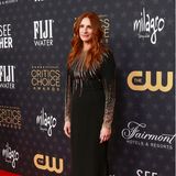 Julia Roberts strahlt in einem paillettenbesetzten Glamour-Dress von Schiaparelli.