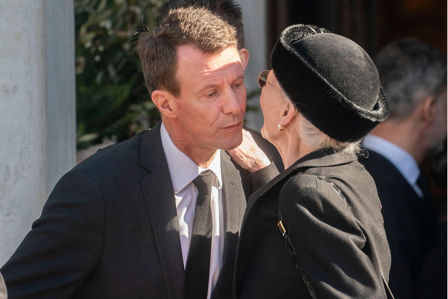 Prinz Joachim und Königin Margrethe