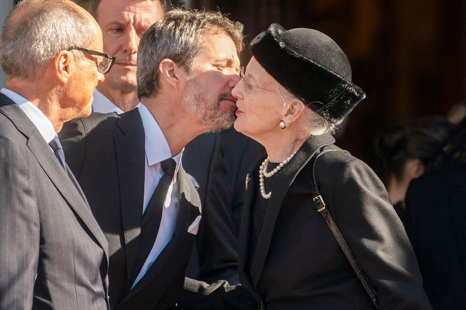 Prinz Joachim und Königin Margrethe