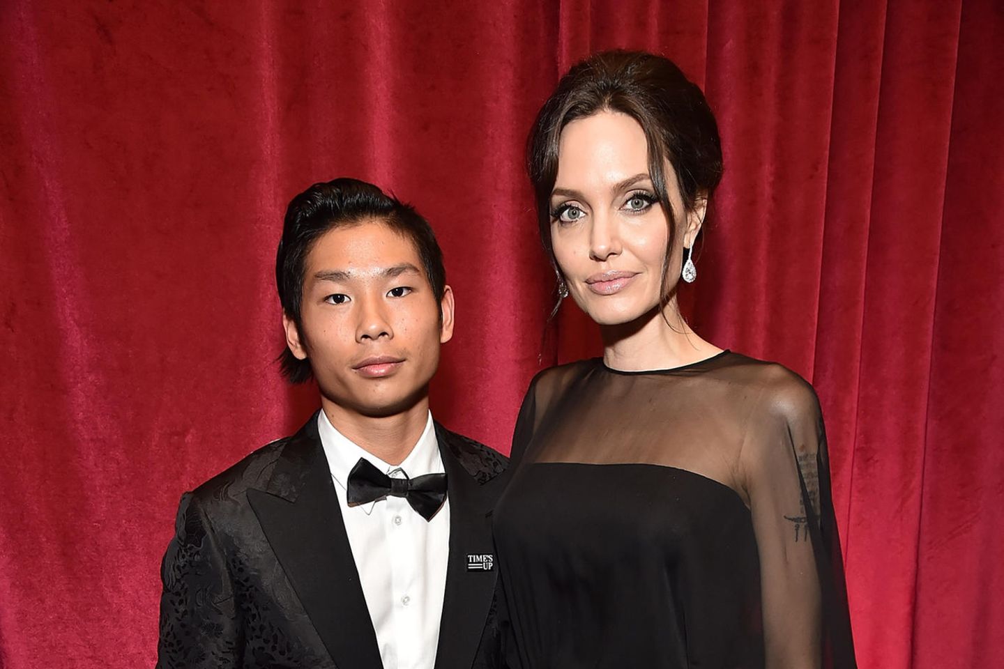 Pax Jolie-Pitt und Angelina Jolie