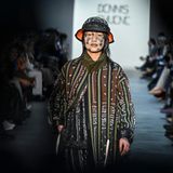 Dennis Chuene Herbst/Winter 2023 mit Produkten von La Biosthétique Paris.