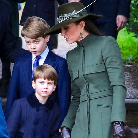 Prinz George, Prinz Louis und Catherine, Princess of Wales
