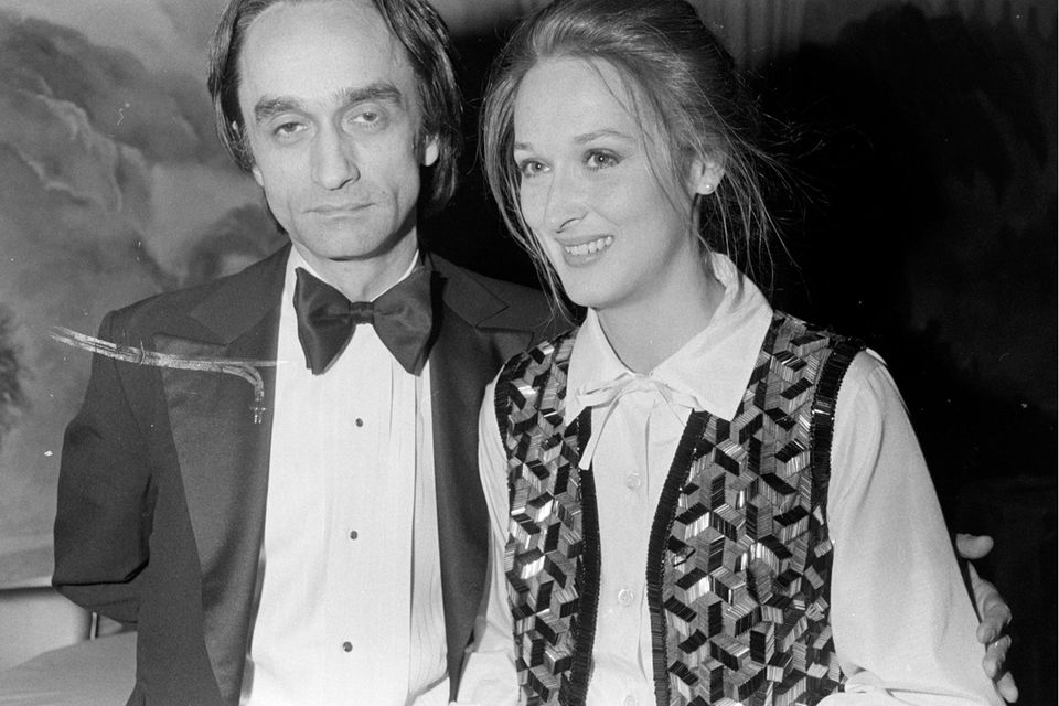John Cazale und Meryl Streep im Jahr 1976