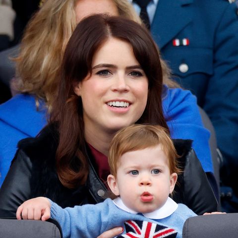 Prinzessin Eugenie mit Sohn August