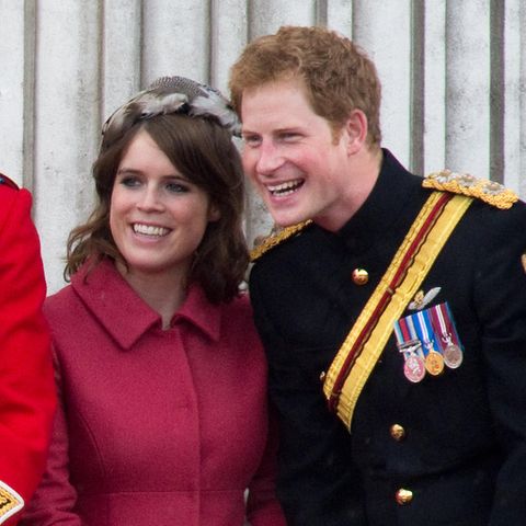 Prinzessin Eugenie und Prinz Harry