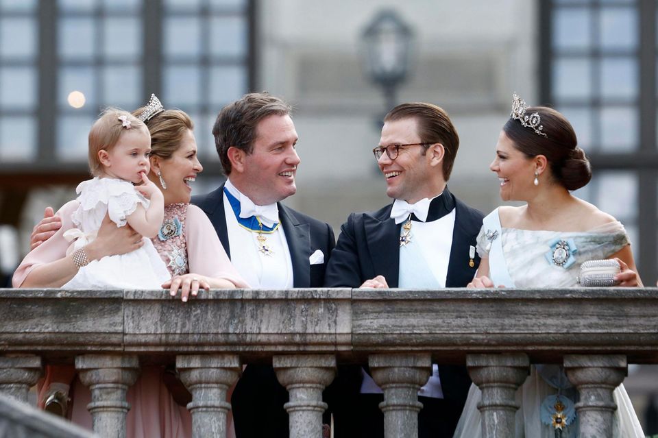 Prinzessin Leonore, Prinzessin Madeleine, Chris O´Neill, Prinz Daniel, Kronprinzessin Victoria