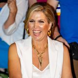 Der Abend scheint besonders Königin Máxima Spaß zu machen.
