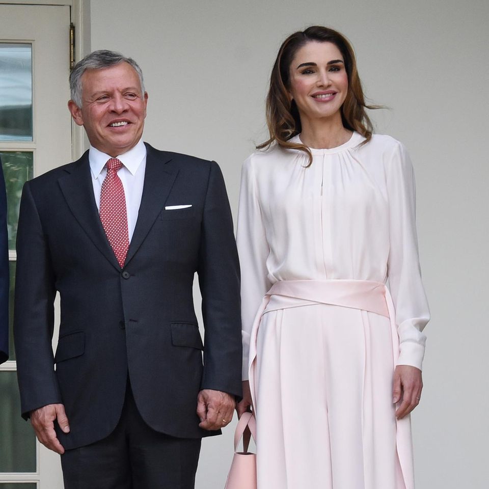 König Abdullah und Königin Rania