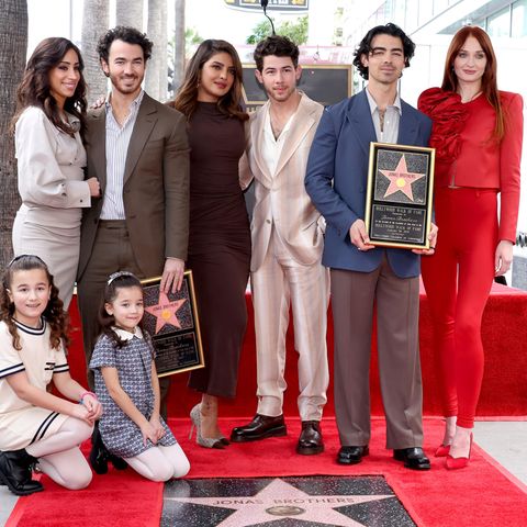 Walk of Fame: Jonas Brothers mit Familie